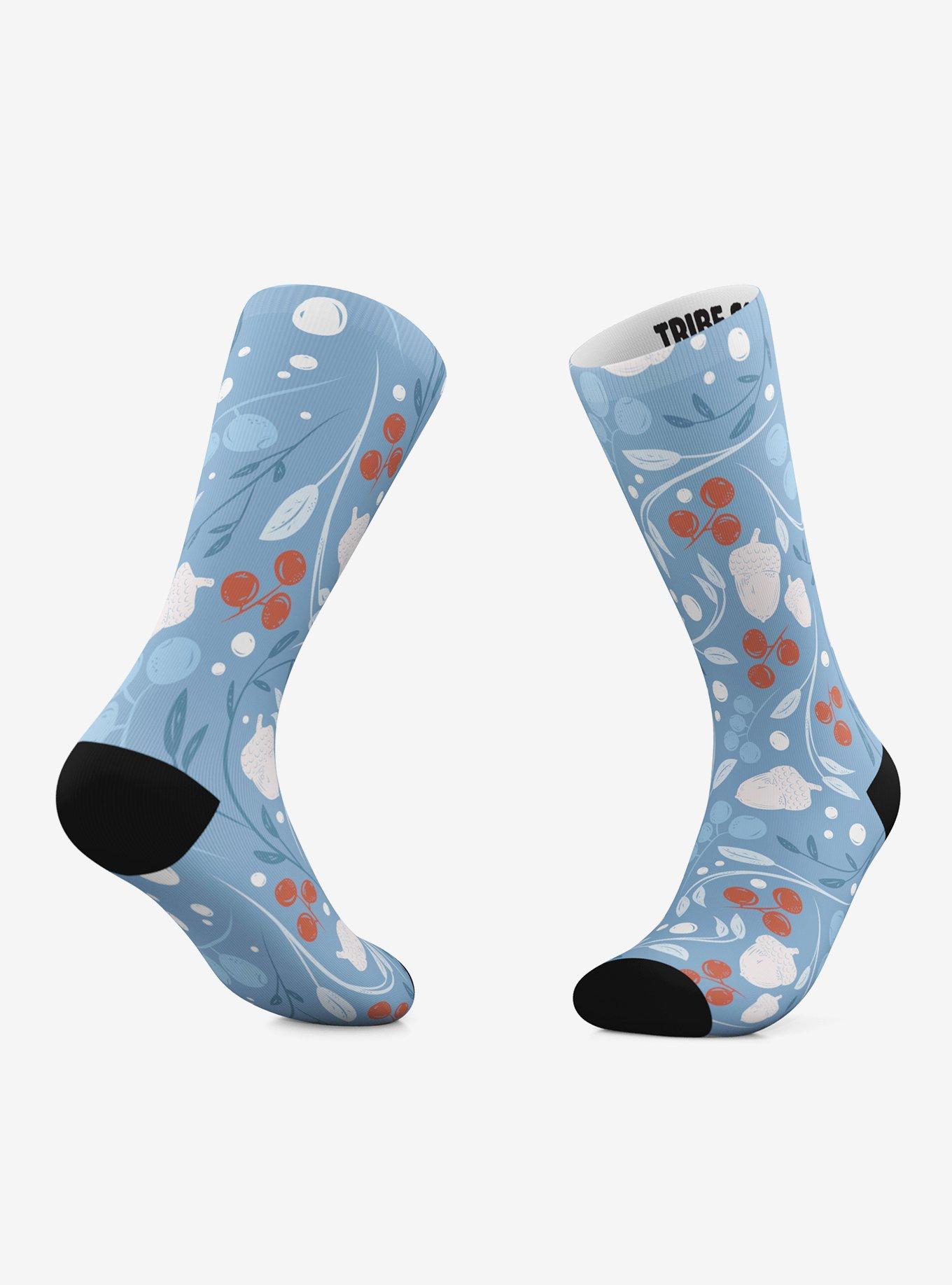 Socks On Socks And Holly Crew Socks 2 Pair, , hi-res