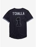 Marvel Black Panther T'Challa Baseball Jersey - BoxLunch Exclusive, BLACK, alternate