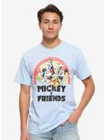 Disney Mickey Mouse Sensational Six Rainbow T-Shirt, MULTI, alternate