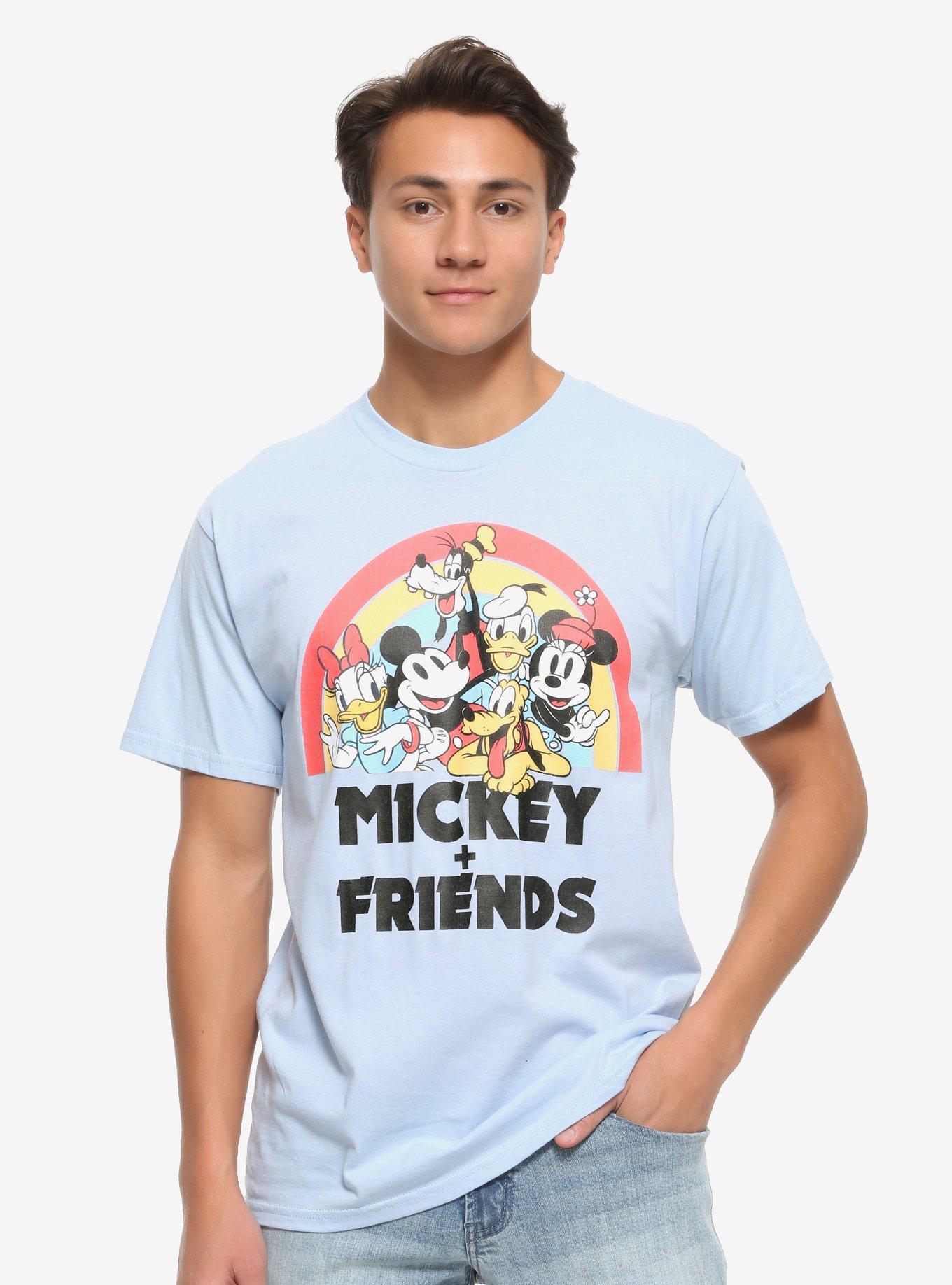 Disney Mickey Mouse Sensational Six Rainbow T-Shirt, MULTI, alternate