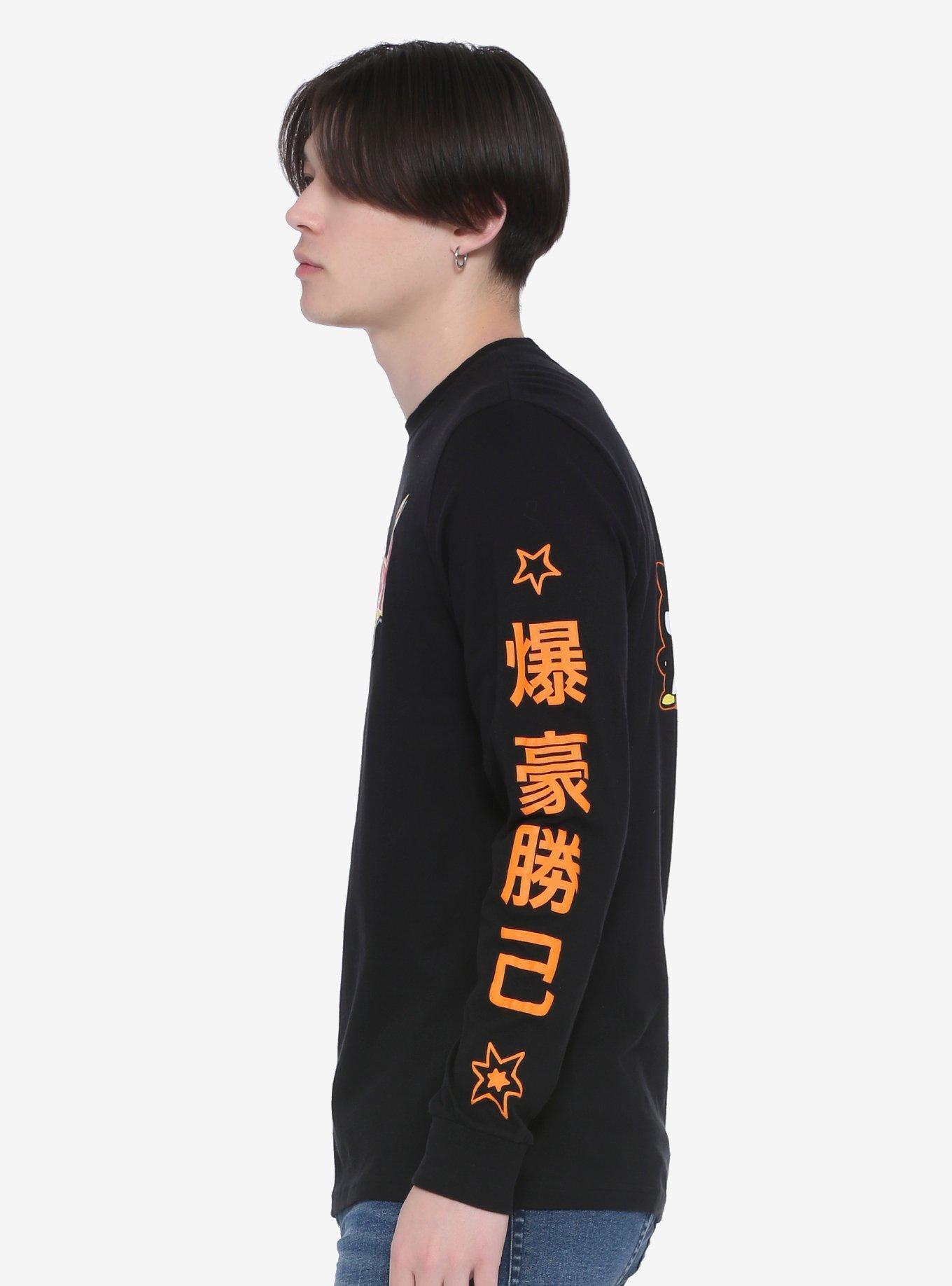 My Hero Academia X Hello Kitty And Friends Bakugo & Badtz-Maru Long-Sleeve T-Shirt, MULTI, alternate