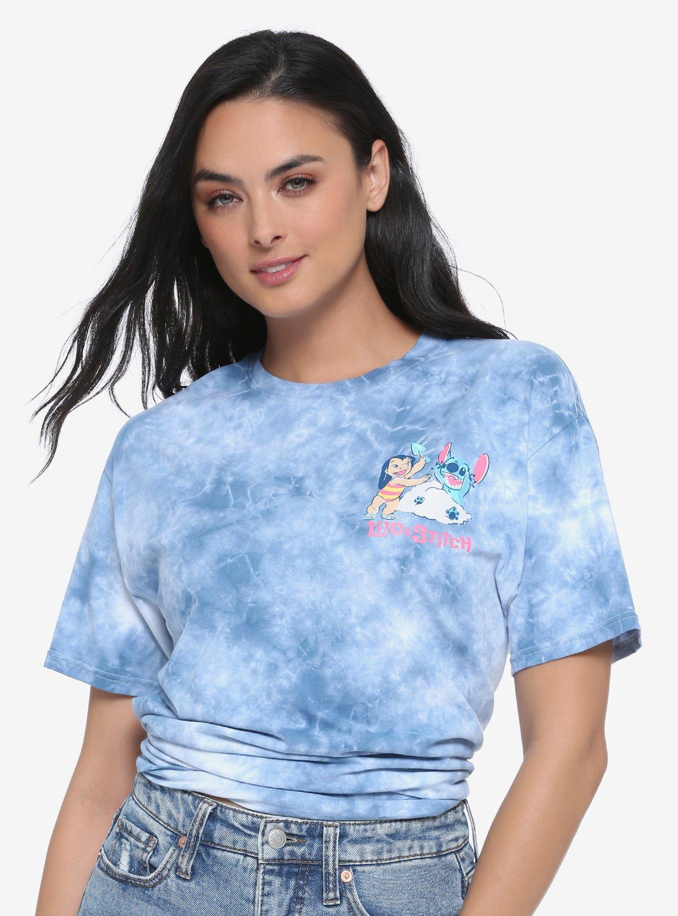 Disney Lilo & Stitch Paradise Tie-Dye Women's T-Shirt - BoxLunch Exclusive, TIE DYE, alternate