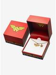 DC Comics Wonder Woman Stainless Steel Gold Plated Necklace, , alternate