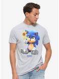 Sonic The Hedgehog Baby Sonic T-Shirt, HEATHER GREY, alternate