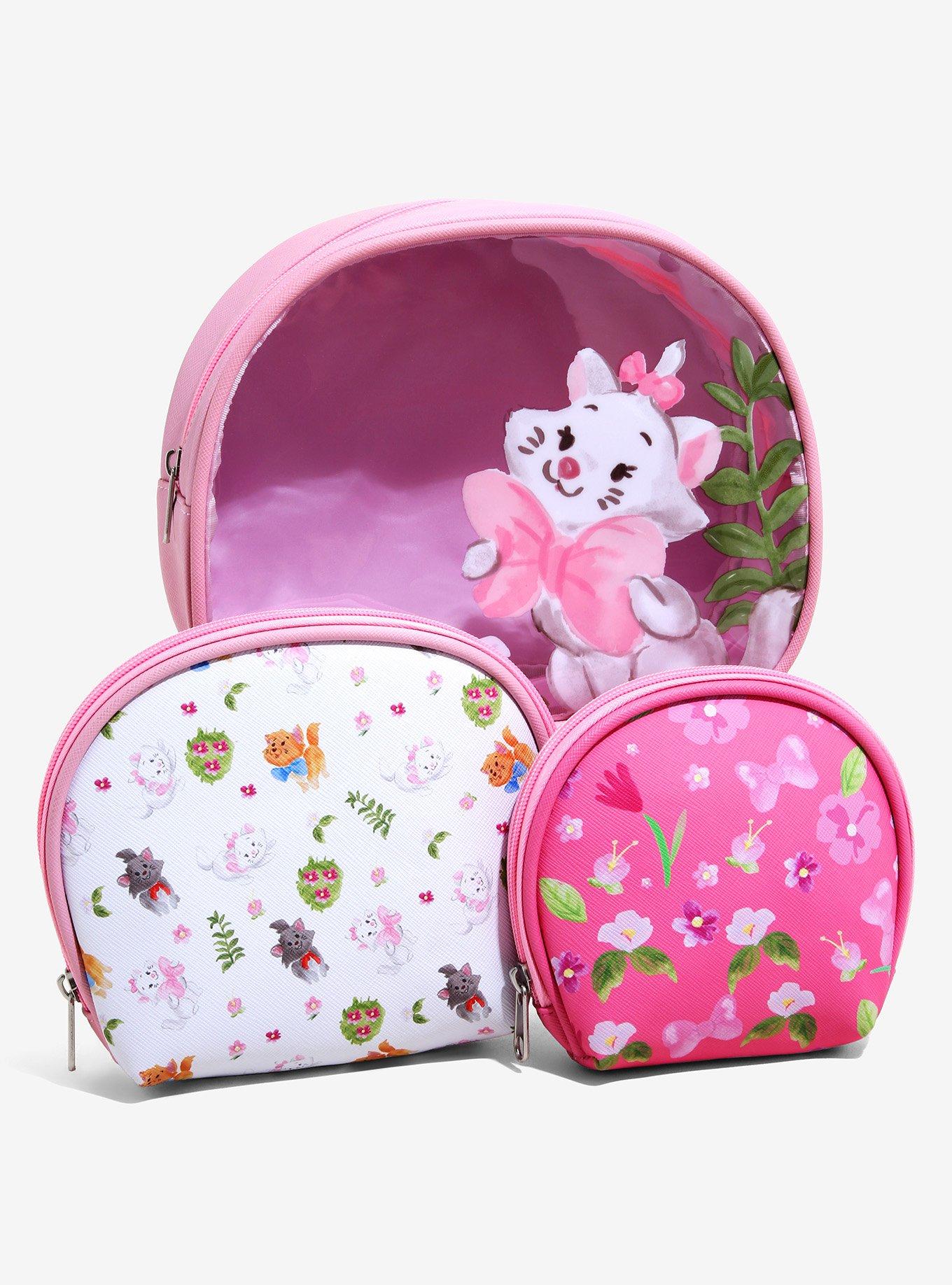 Disney The Aristocats Marie Floral Cosmetic Bag Set - BoxLunch Exclusive, , alternate