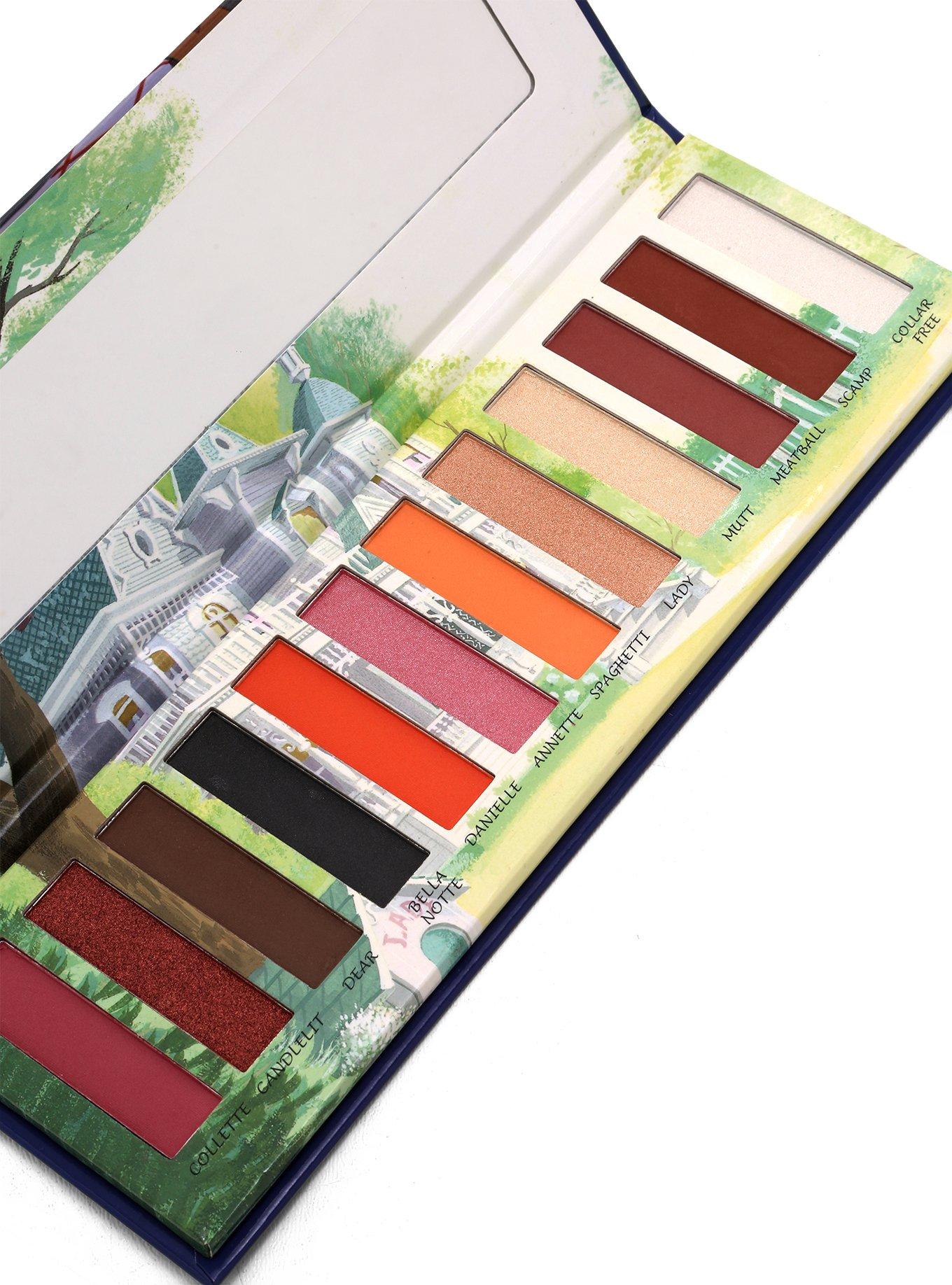 Disney Lady and the Tramp Eyeshadow Palette, , alternate