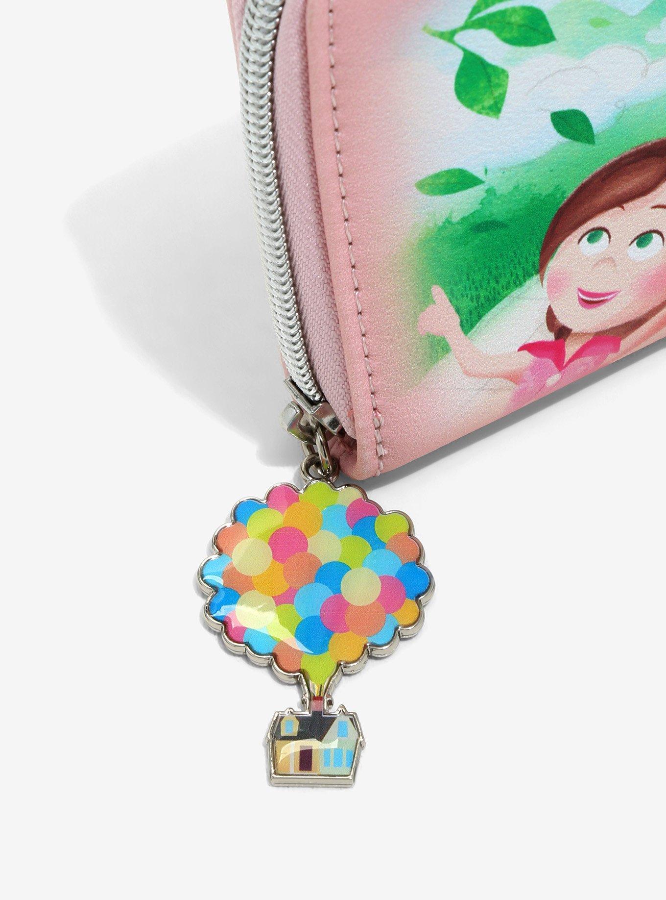 Loungefly Disney Pixar Up Carl & Ellie Mini Zip Wallet, , alternate