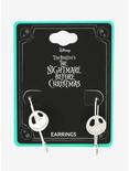 The Nightmare Before Christmas Jack Safety Pin Earrings, , alternate
