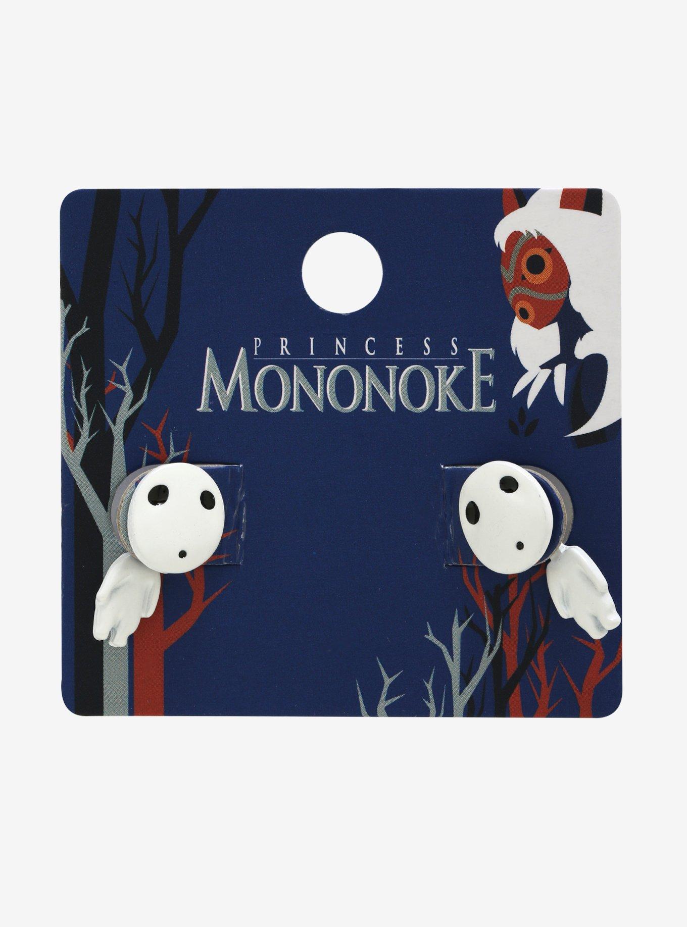 Hot Topic Studio Ghibli Princess Mononoke Kodama Drop Earrings