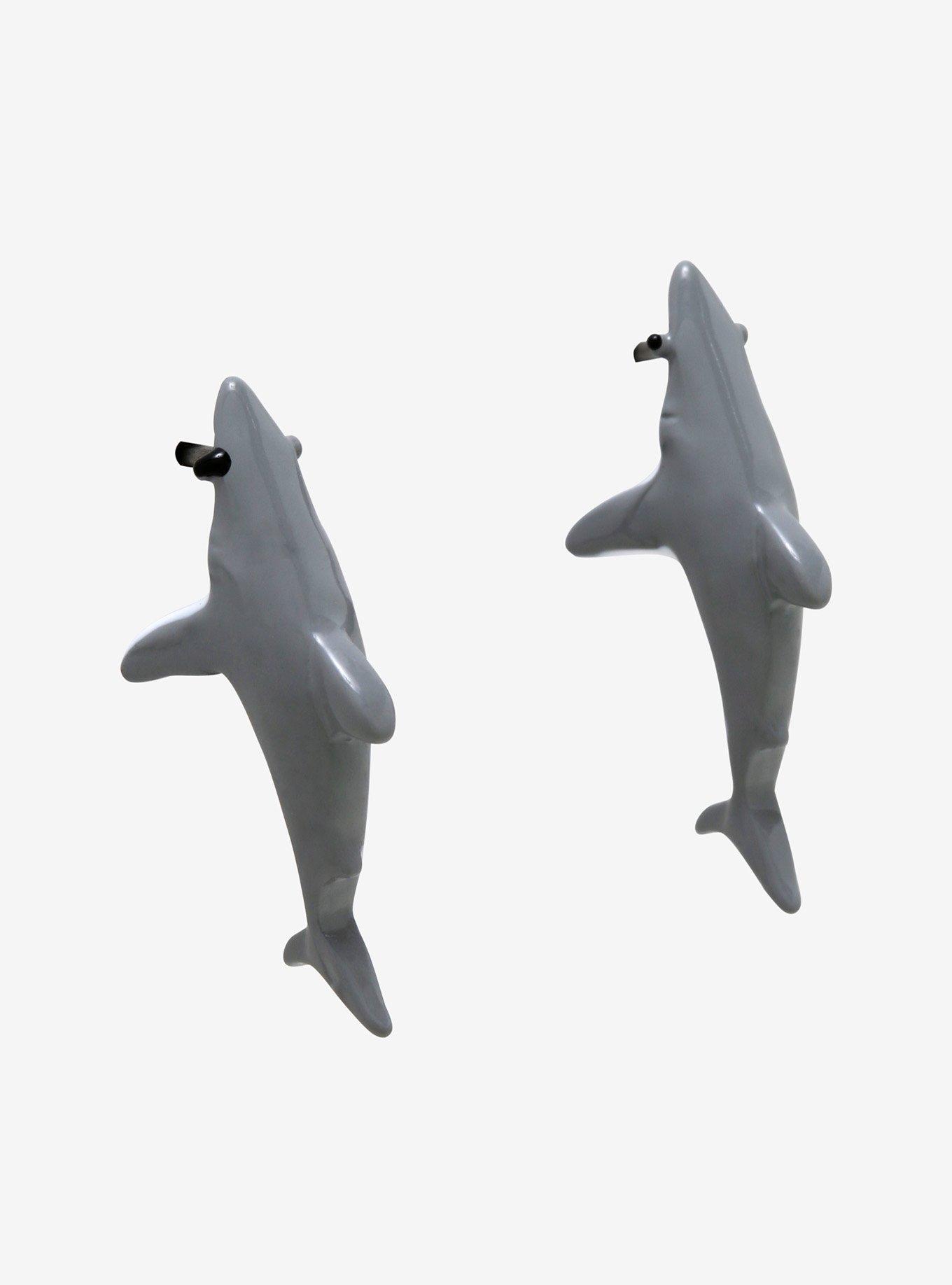 Jaws Shark Bite Earrings, , alternate