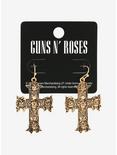Guns N' Roses Appetite For Destruction Cross Dangle Earrings, , alternate