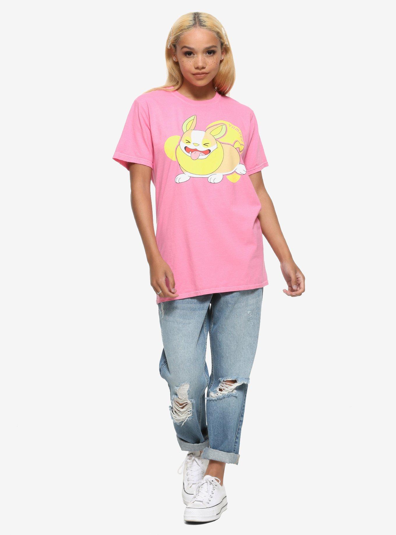 Pokemon Sword And Shield Yamper Girls T-Shirt, MULTI, alternate