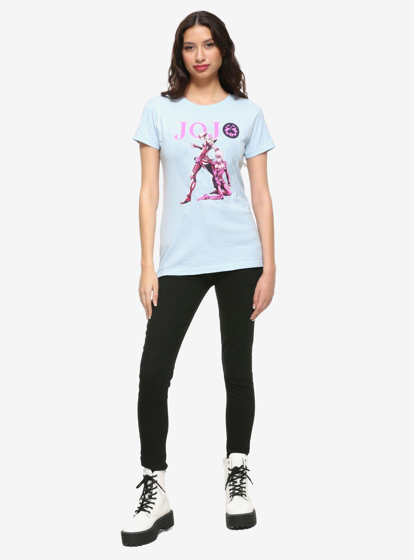 JoJo's Bizarre Adventure: Golden Wind Giorno & Gold Experience Girls T-Shirt, MULTI, alternate