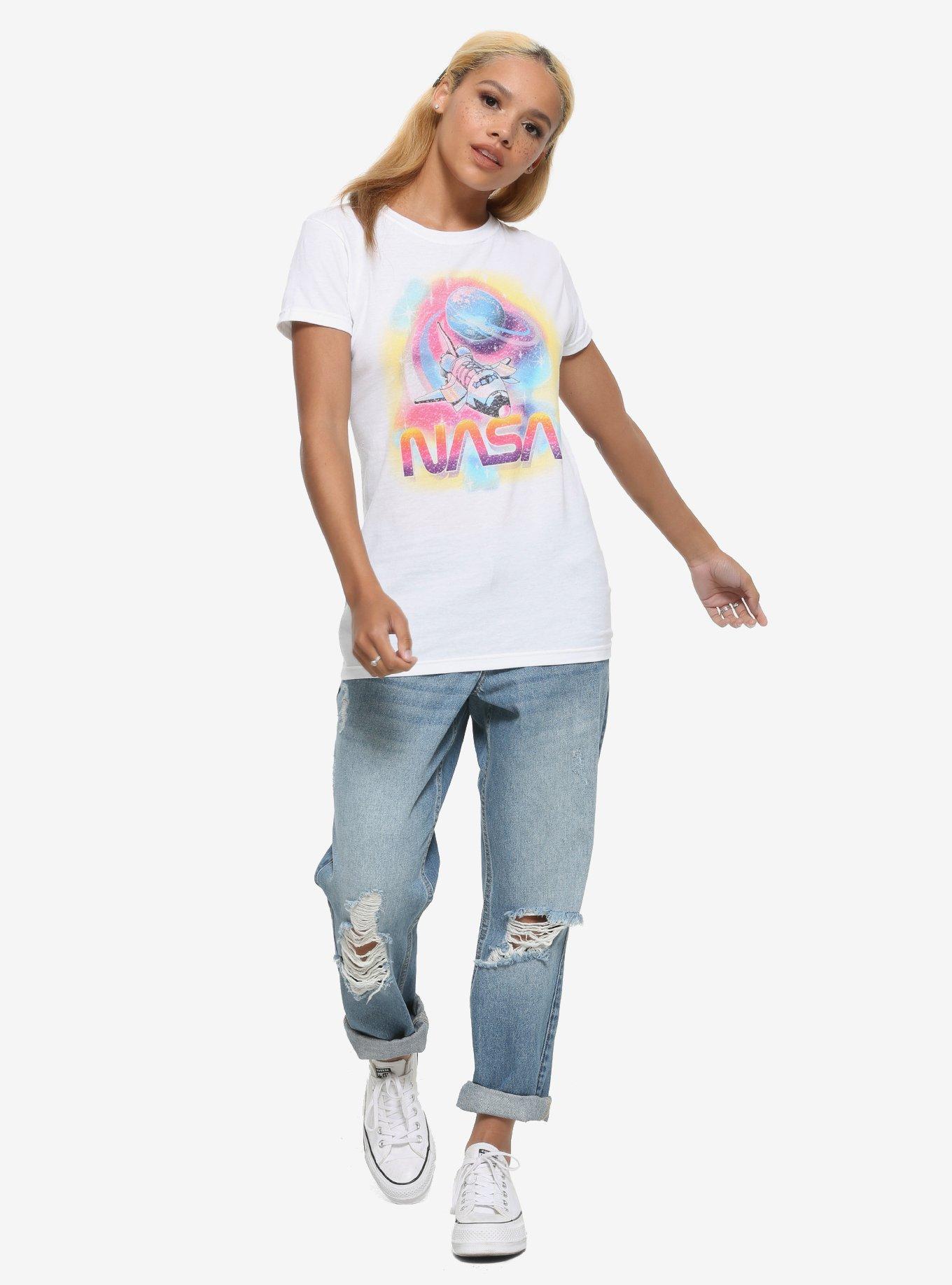 NASA Airbrushed Art Girls T-Shirt, MULTI, alternate