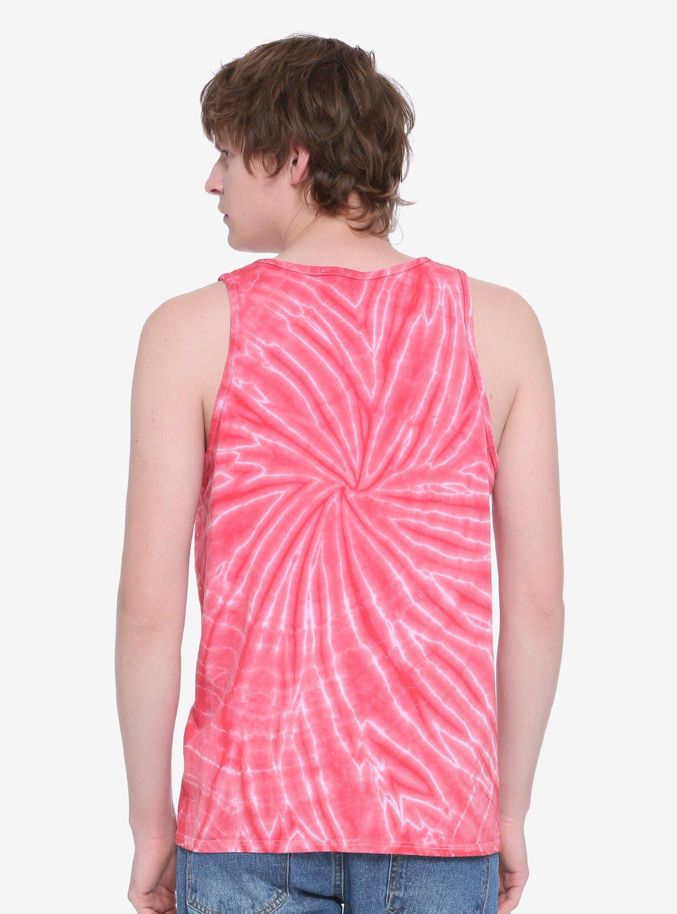 Kool-Aid Logo Tie-Dye Tank Top - BoxLunch Exclusive, RED, alternate