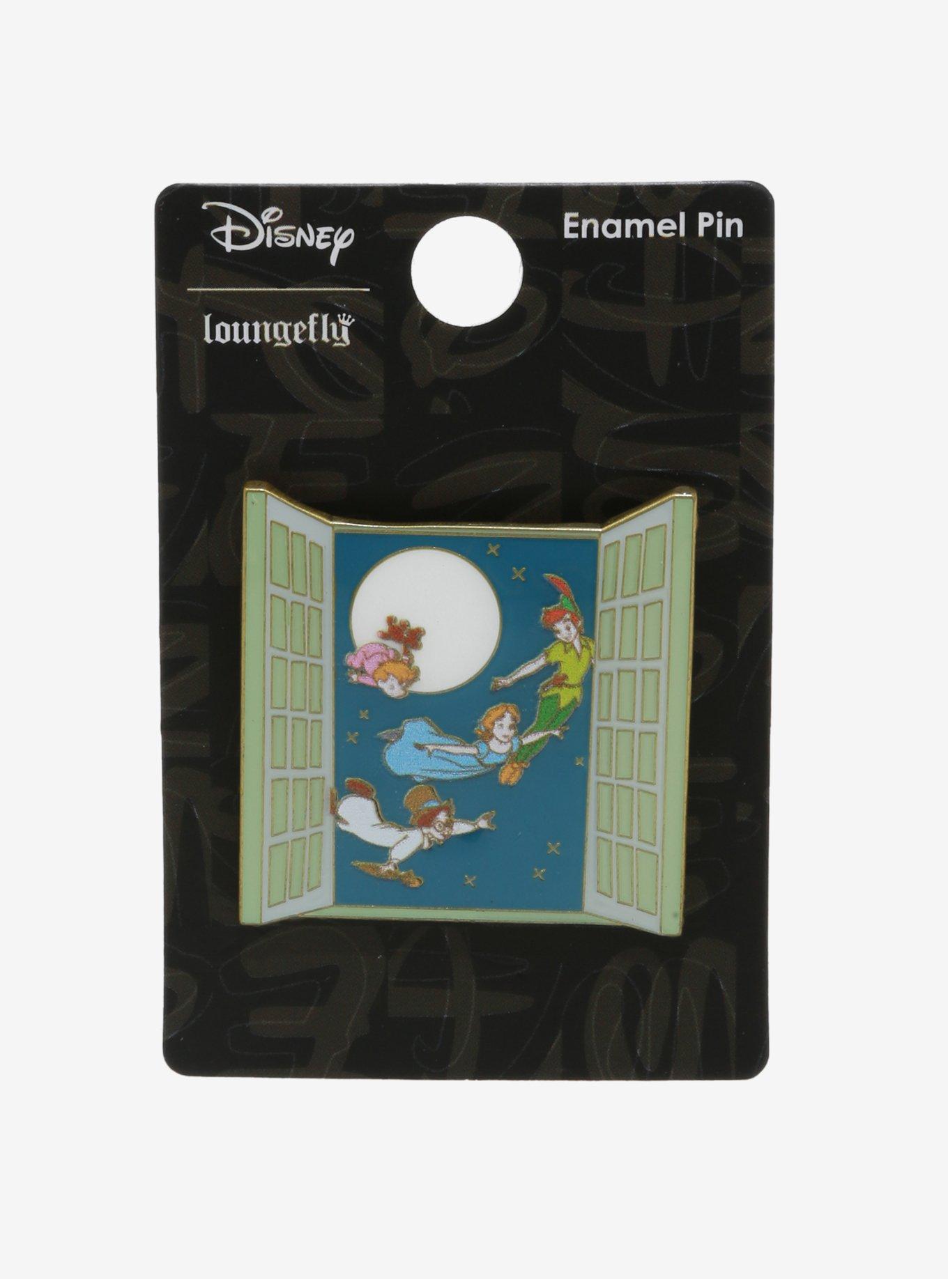 Disney Peter Pan Window Enamel Pin, , alternate
