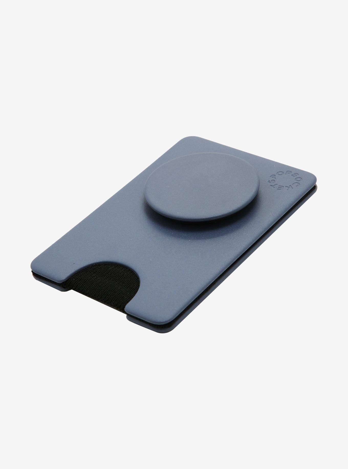 PopSockets PopWallet Plus Shadow Blue Phone Wallet Grip & Stand, , alternate