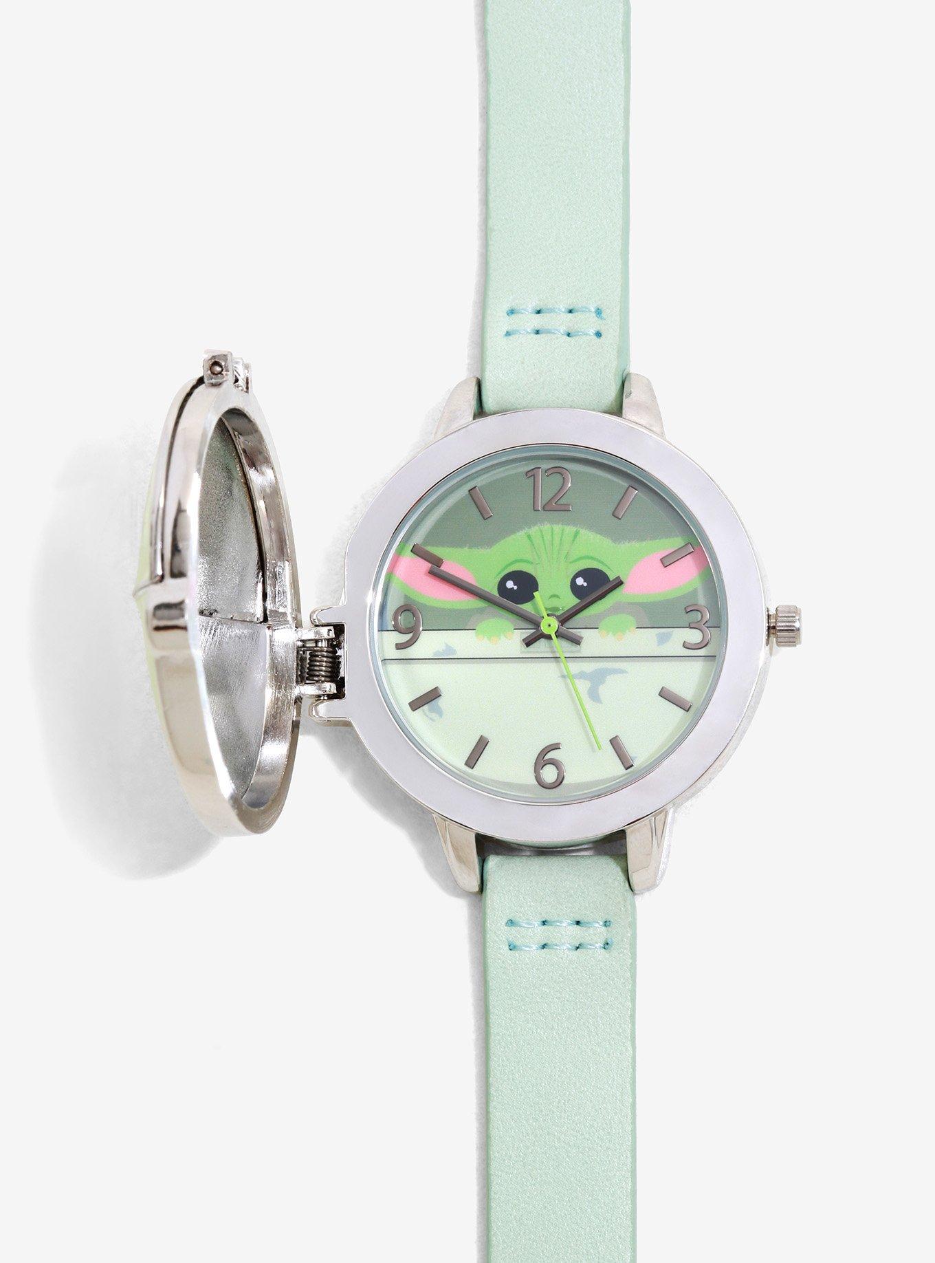Star Wars The Mandalorian The Child in Pram Hinged Watch, , alternate