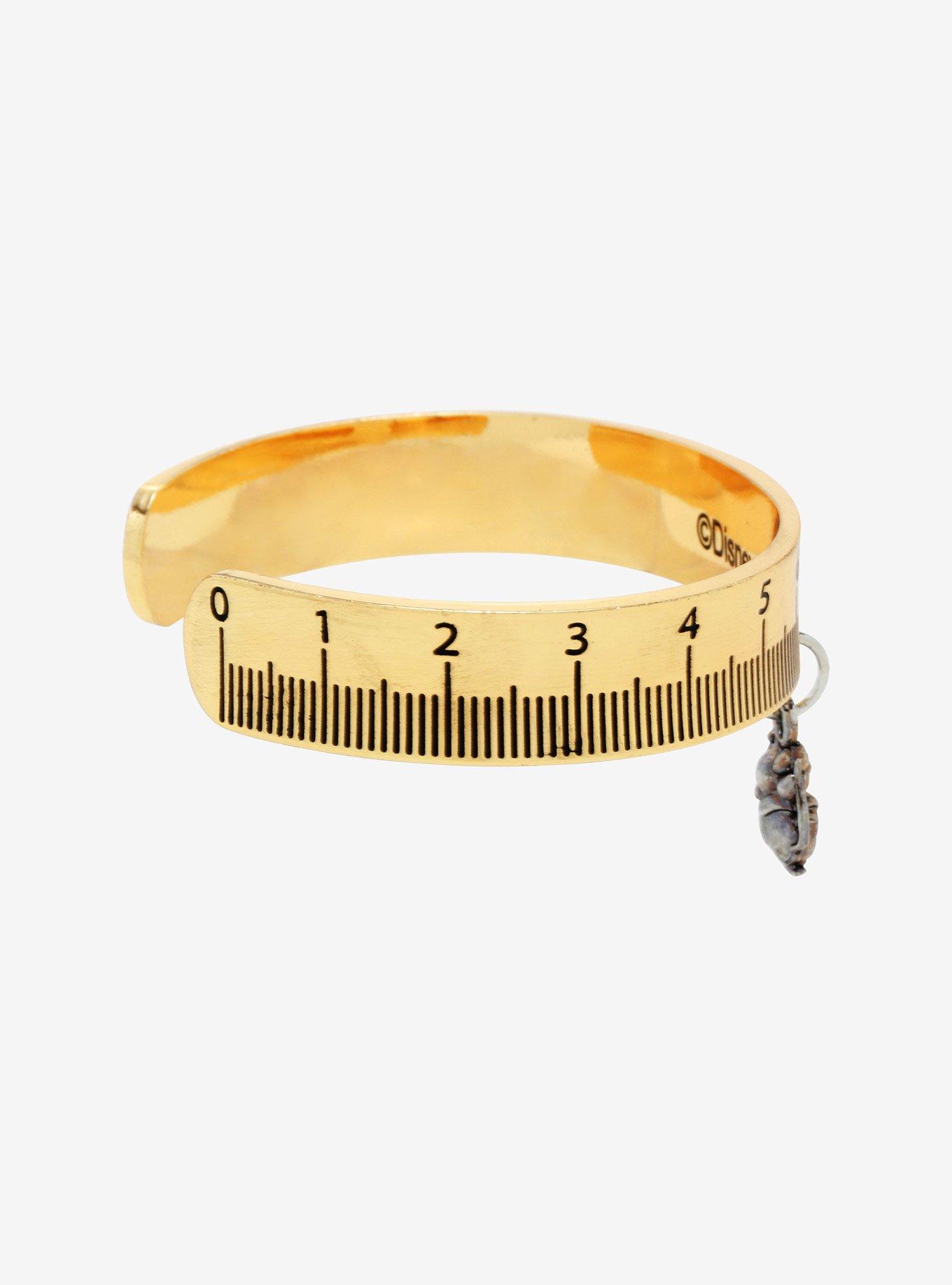Disney Princess Cinderella Measuring Tape Cuff Bracelet - BoxLunch Exclusive, , alternate