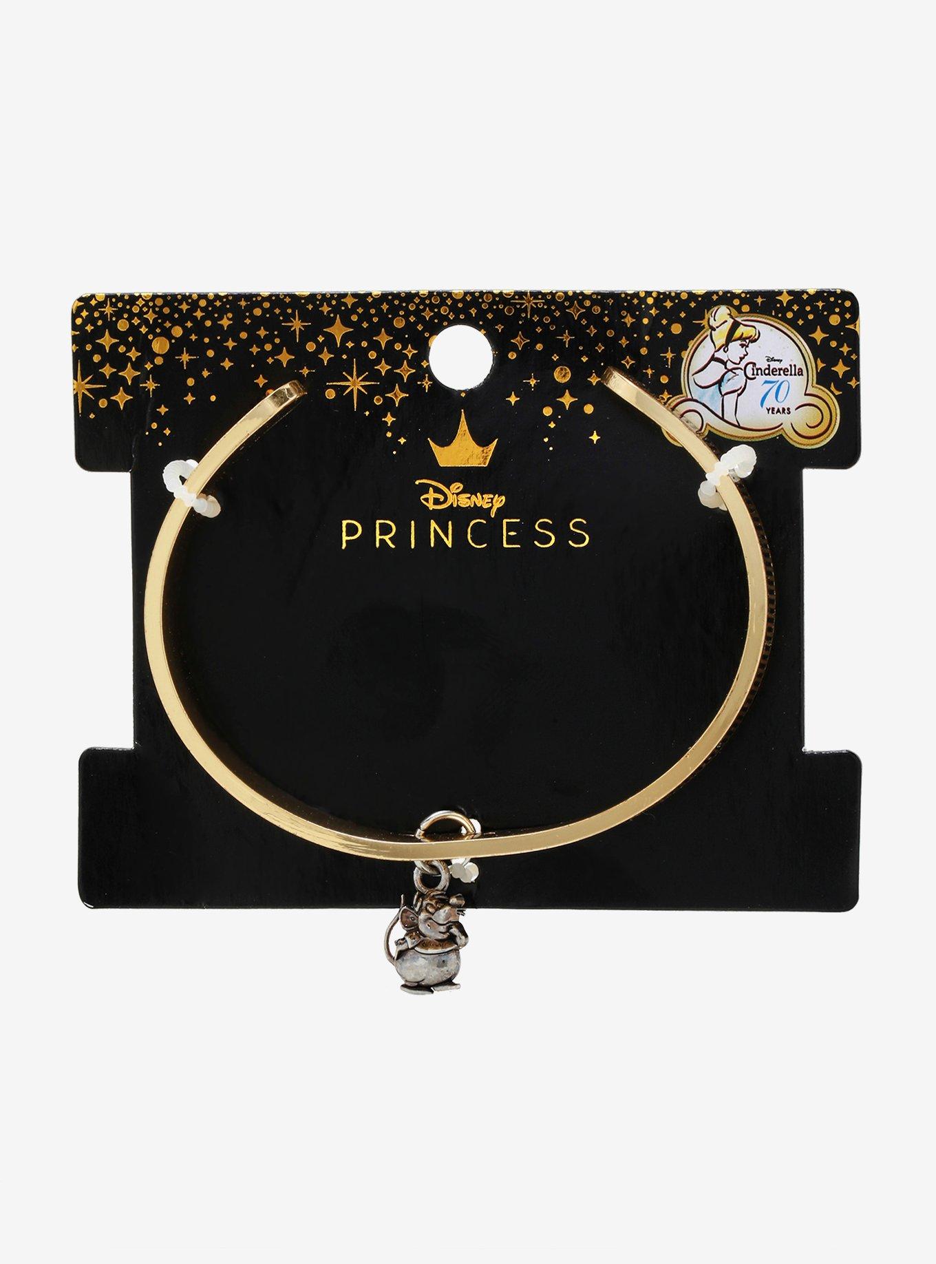 Disney Princess Cinderella Measuring Tape Cuff Bracelet - BoxLunch Exclusive, , alternate