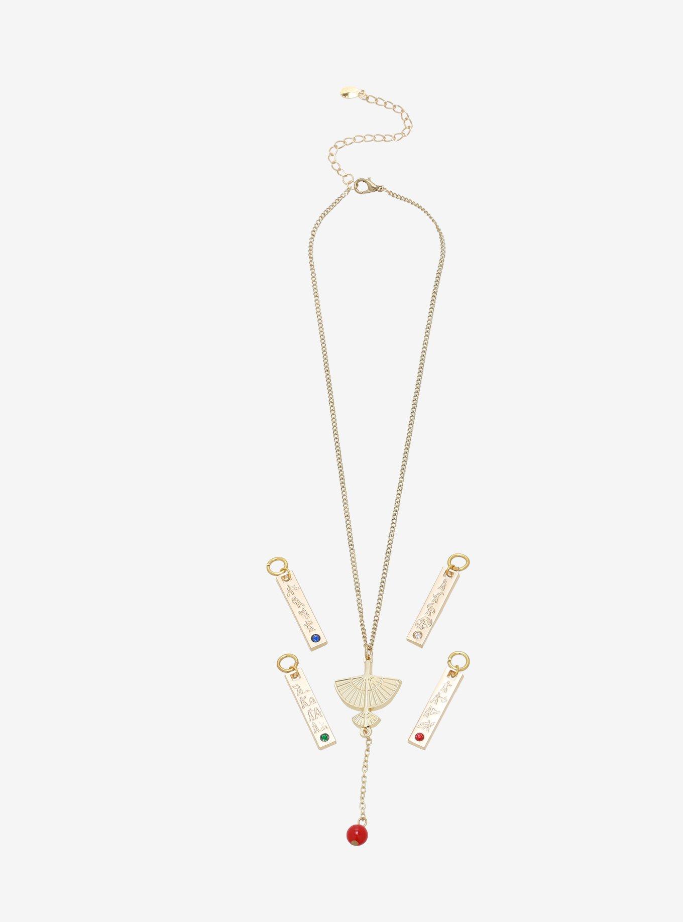 Avatar: The Last Airbender Scroll Interchangeable Charm Necklace - BoxLunch Exclusive, , alternate