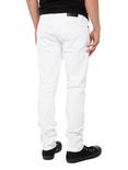 XXX RUDE White Skinny Fit Denim Jeans, , alternate