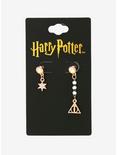 Harry Potter Deathly Hallows Mismatch Earrings, , alternate