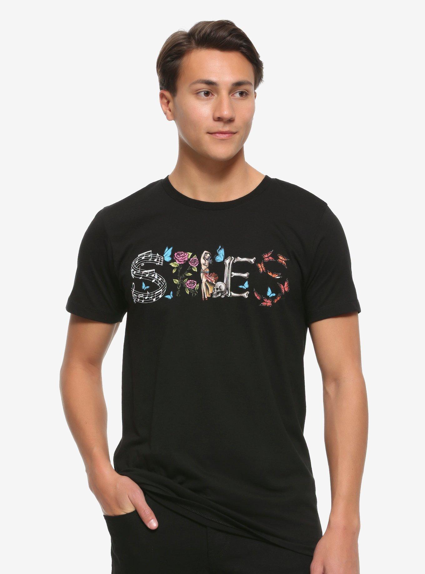 Lil Skies Pictogram T-Shirt, BLACK, alternate