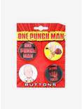 One Punch Man Saitama Button Set, , alternate