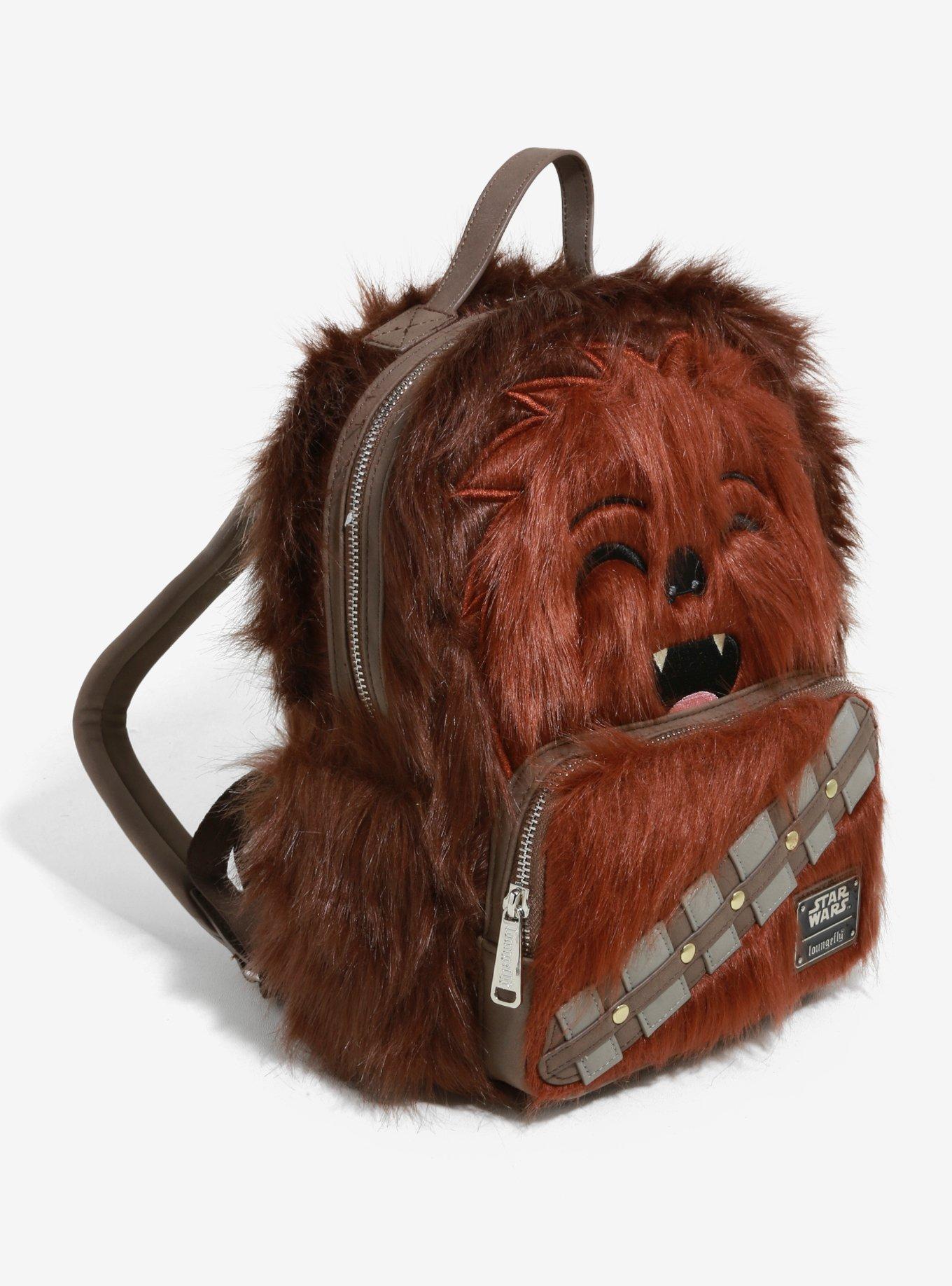 Loungefly Star Wars Chewbacca Furry Mini Backpack, , alternate