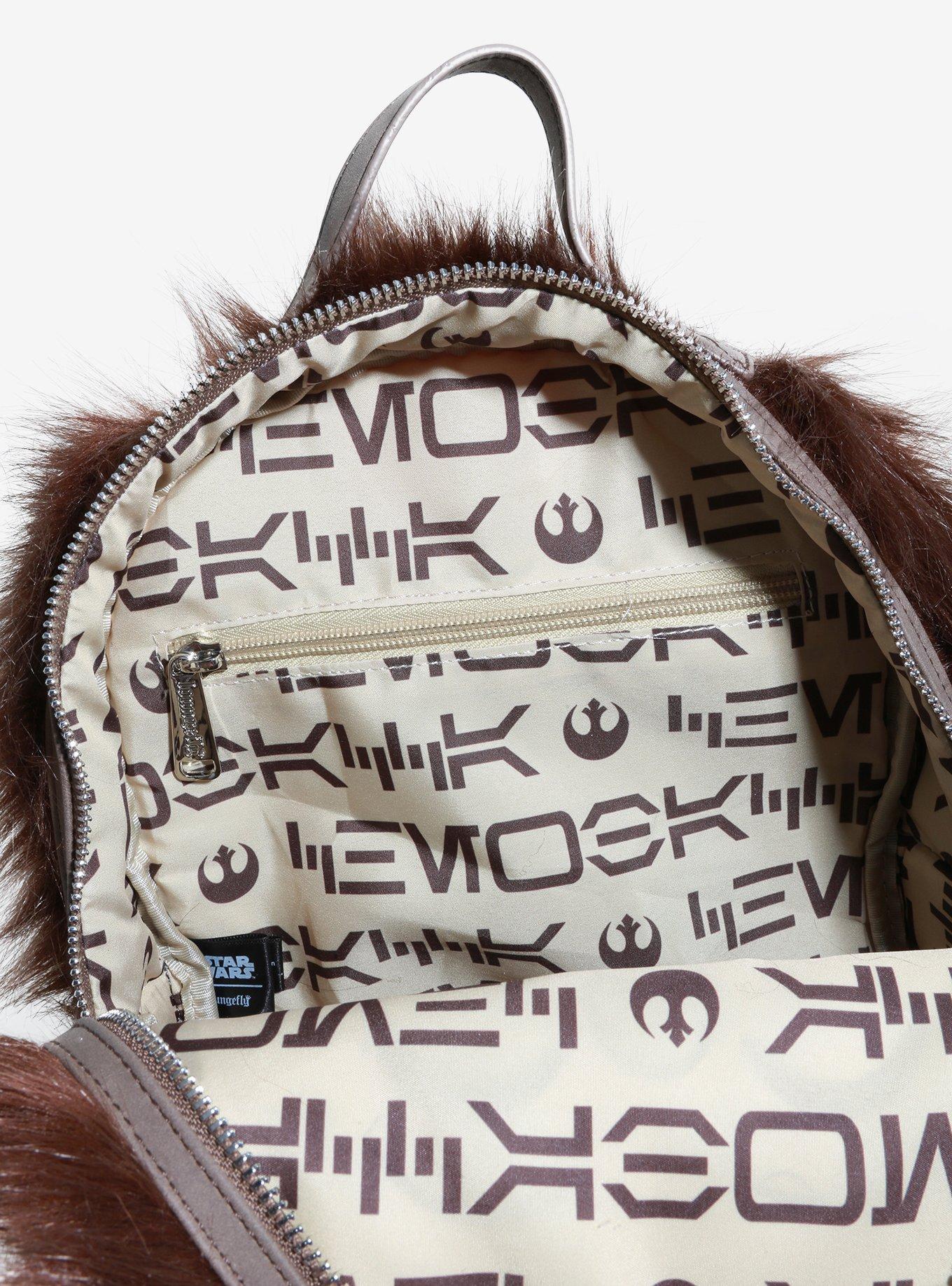 Loungefly Star Wars Chewbacca Furry Mini Backpack, , alternate