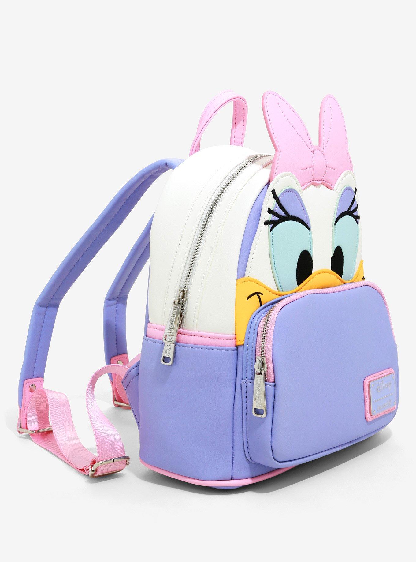 Loungefly Disney Daisy Duck Figural Mini Backpack BoxLunch