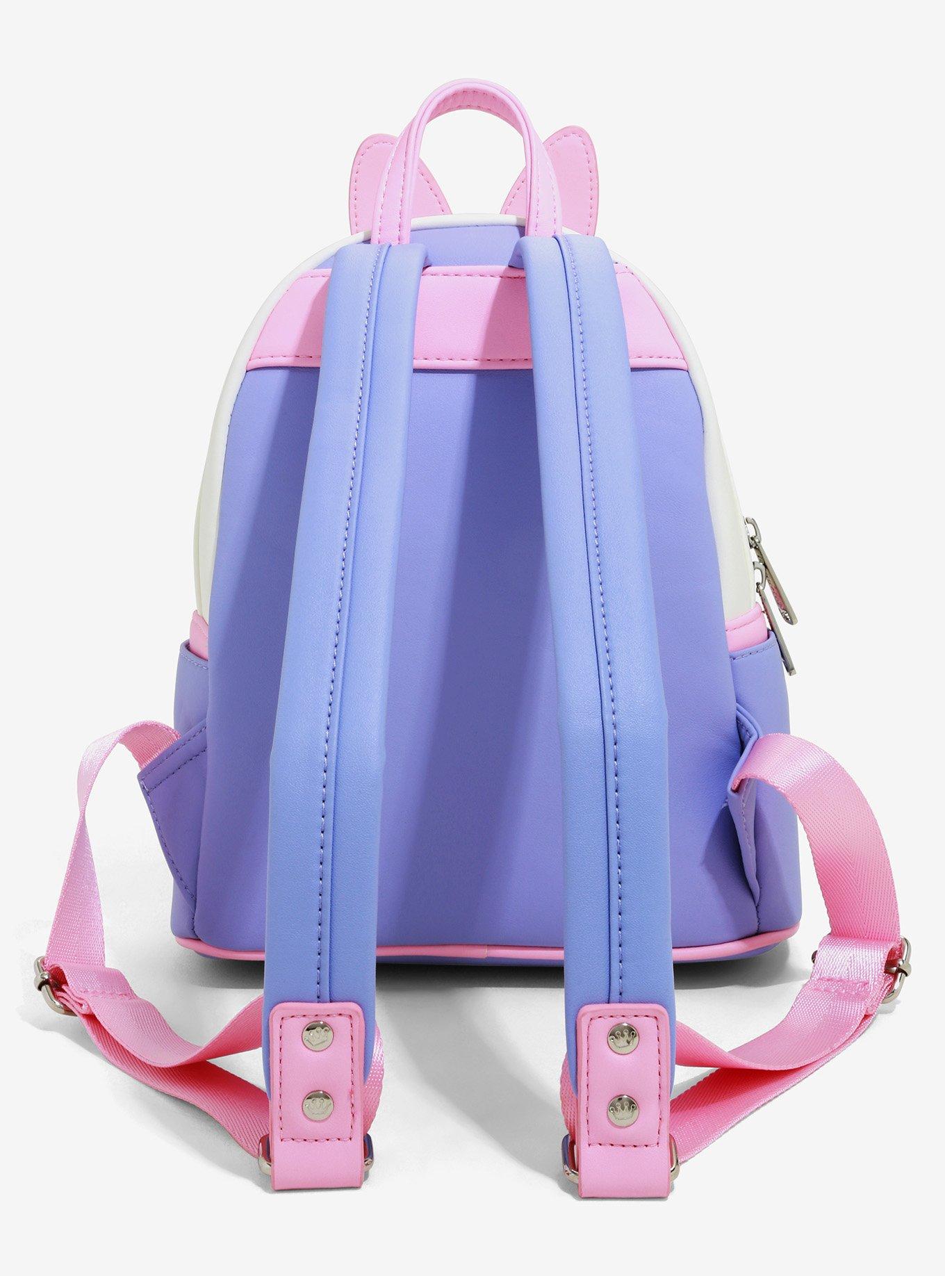 Loungefly Disney Daisy Duck Figural Mini Backpack, , alternate