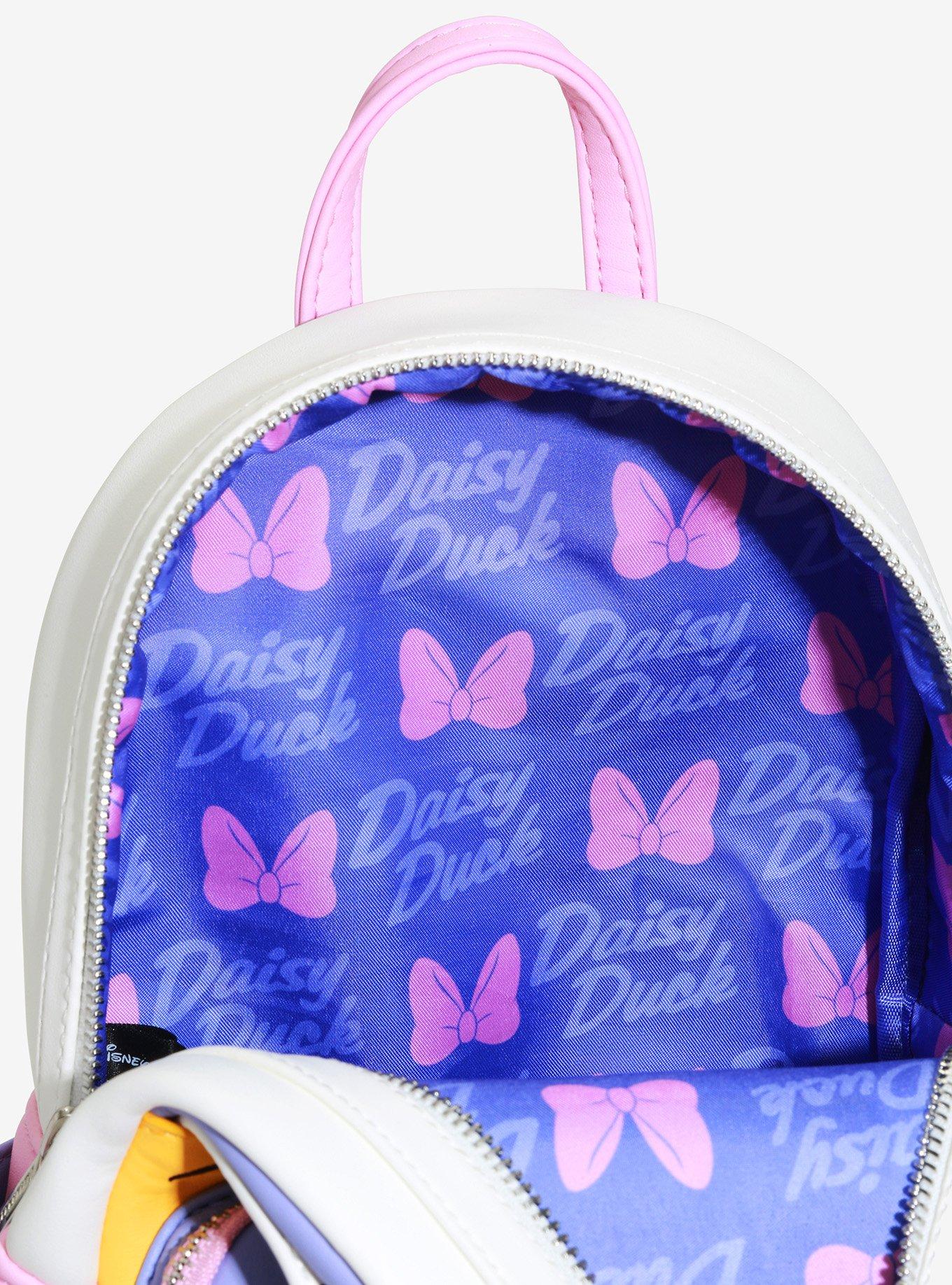 Loungefly Disney Daisy Duck Figural Mini Backpack, , alternate