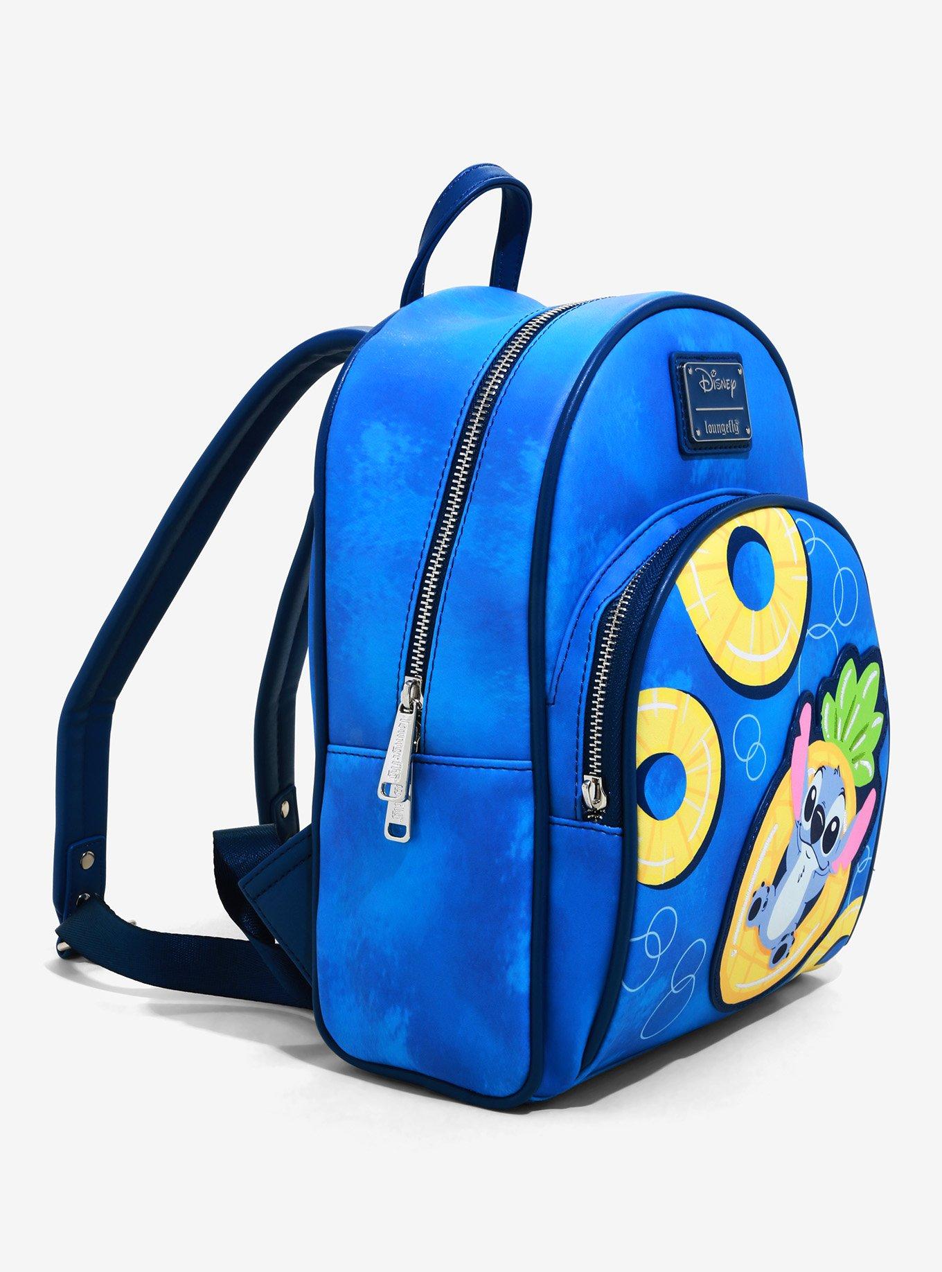 Loungefly Disney Lilo & Stitch Pineapple Floaty Mini Backpack, , alternate
