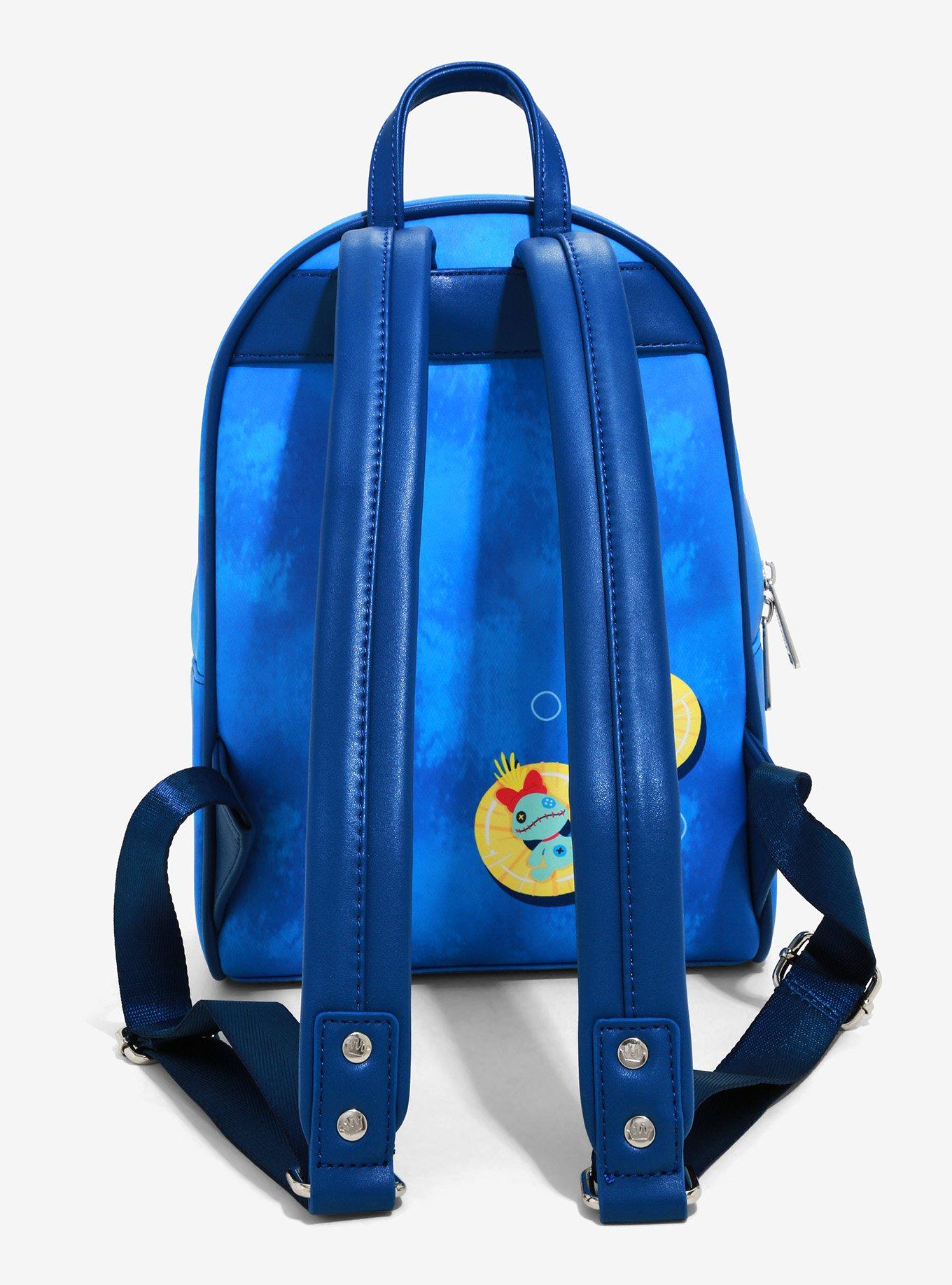 Loungefly Disney Lilo & Stitch Pineapple Floaty Mini Backpack, , alternate