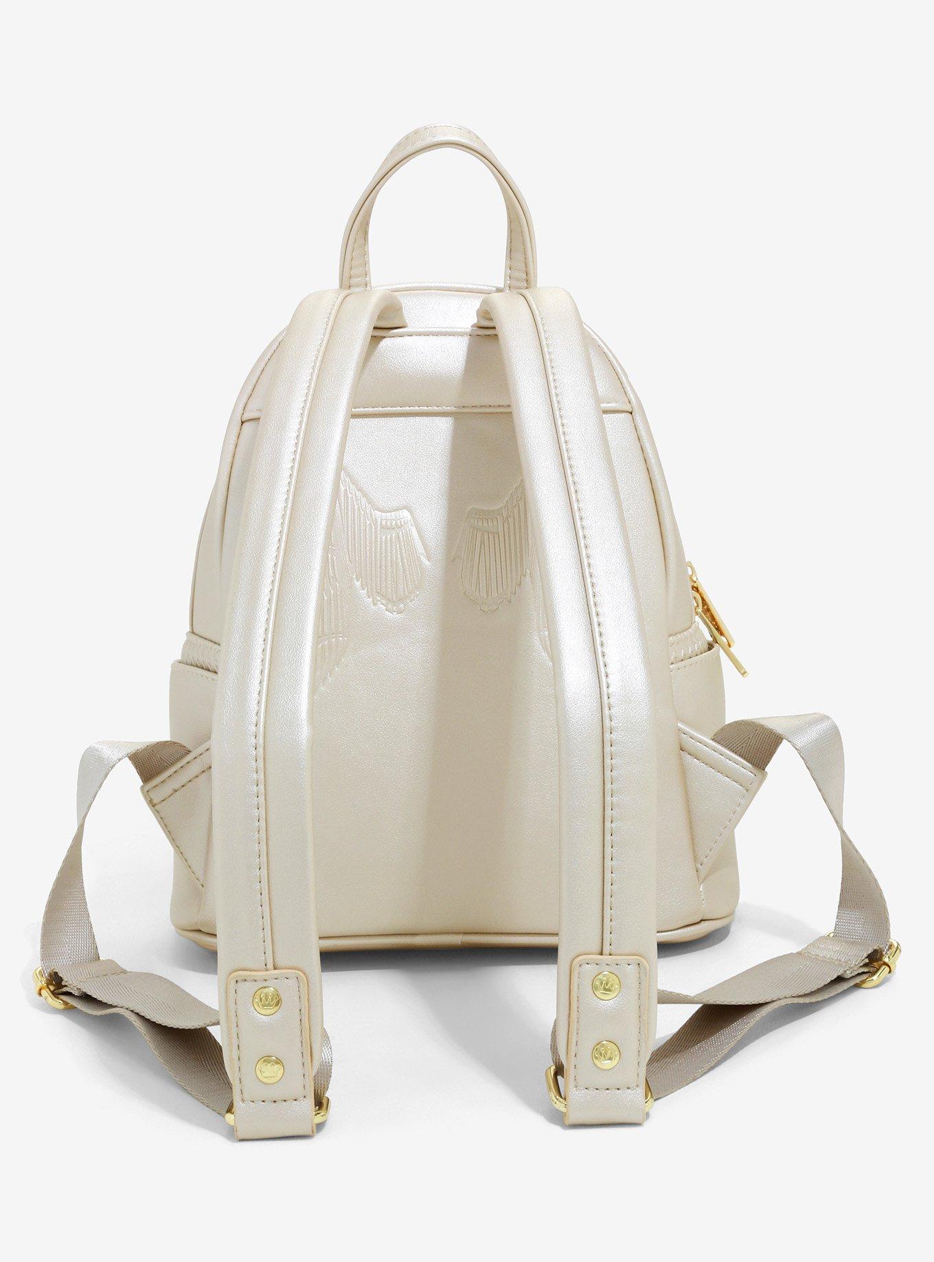 Loungefly DC Comics Wonder Woman 1984 Metallic Gold Mini Backpack, , alternate