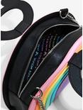Loungefly Disney Mickey Mouse Pastel Rainbow Handle Crossbody Bag, , alternate