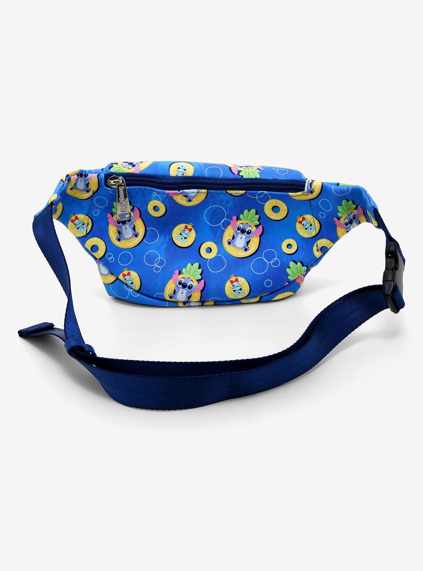 Loungefly Disney Lilo & Stitch Pineapple Floaty Fanny Pack, , alternate