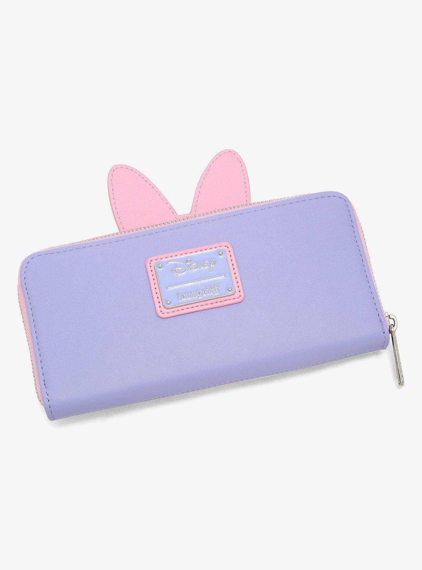Loungefly Disney Daisy Duck Figural Zip Wallet, , alternate
