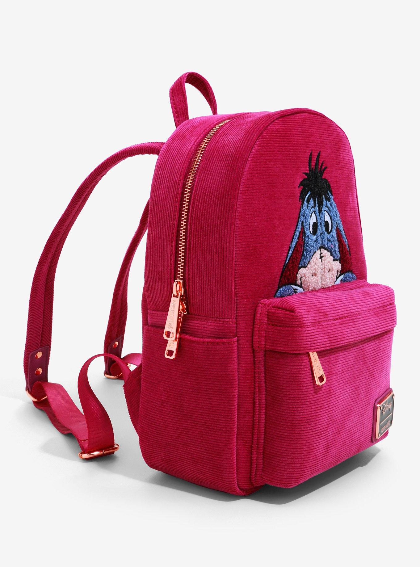 Loungefly Disney Winnie the Pooh Eeyore Corduroy Mini Backpack - BoxLunch Exclusive, , alternate