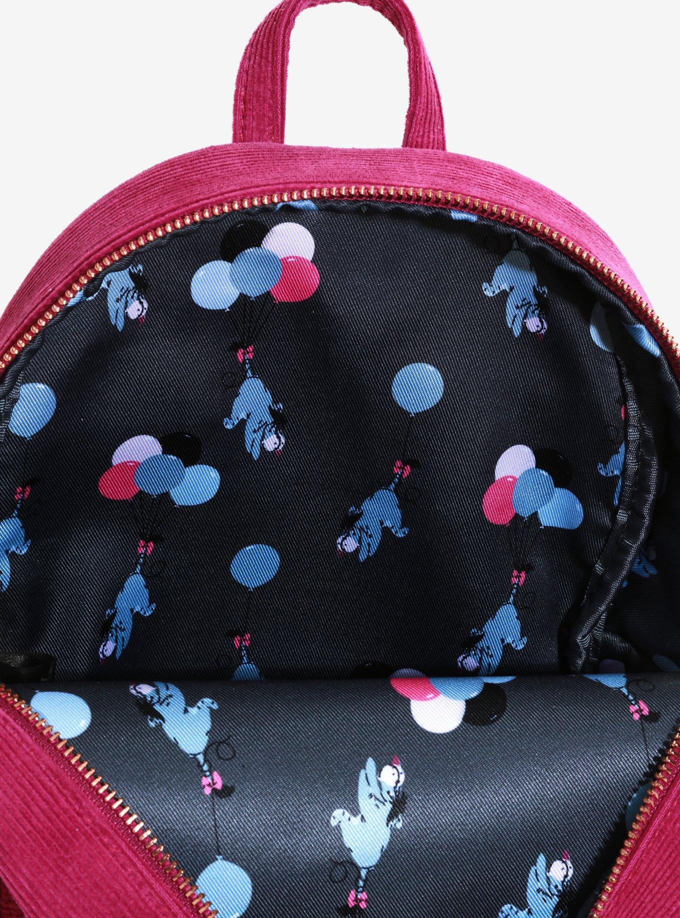 Loungefly Disney Winnie the Pooh Eeyore Corduroy Mini Backpack - BoxLunch Exclusive, , alternate