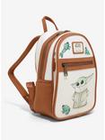 Loungefly Star Wars The Mandalorian The Child with Frogs Mini Backpack - BoxLunch Exclusive, , alternate