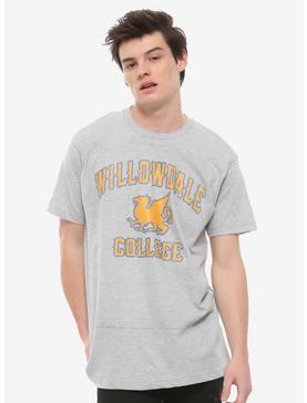 Plus Size Disney Pixar Onward Willowdale College T-Shirt, , hi-res