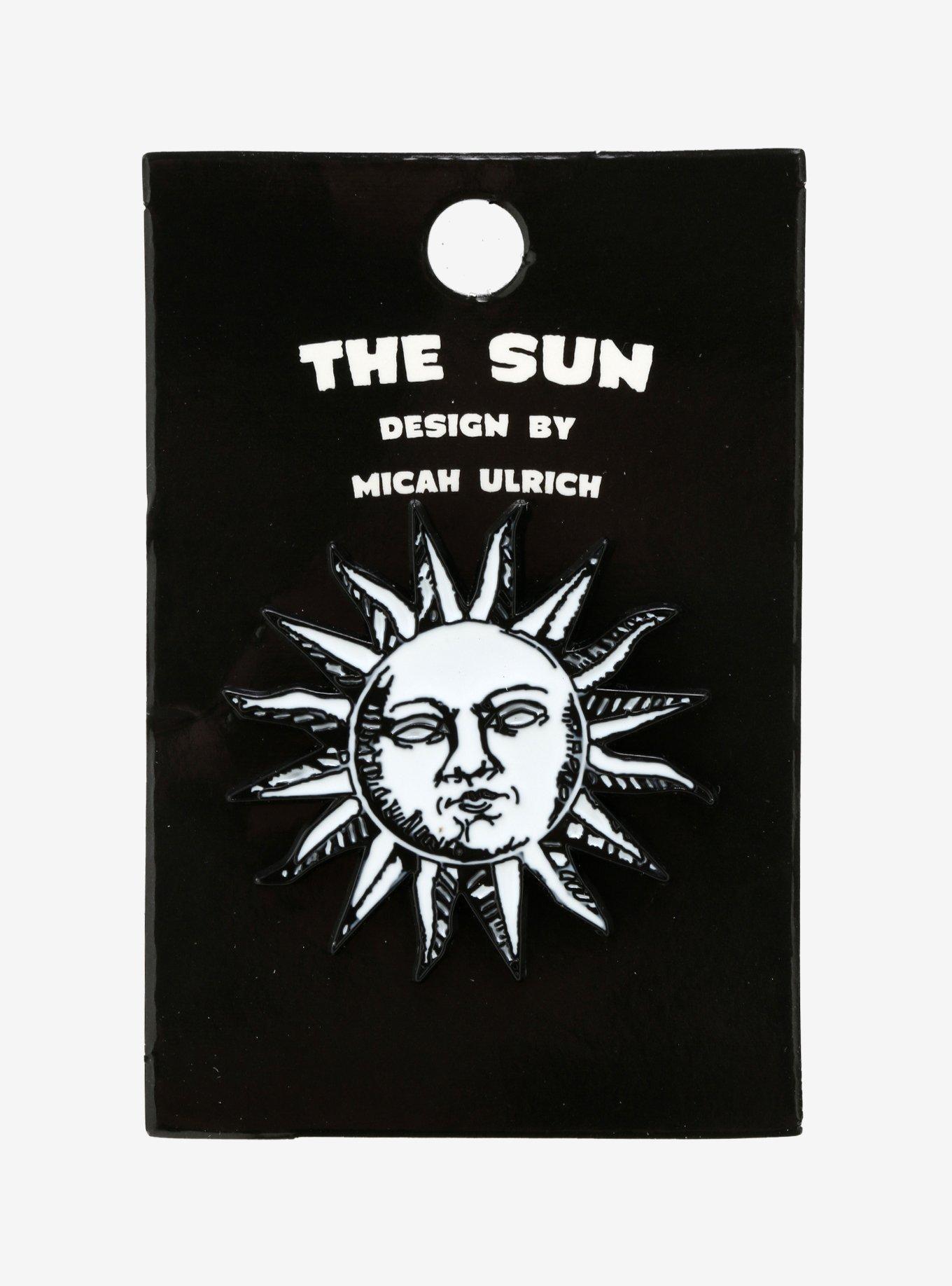 Sun Enamel Pin By Micah Ulrich, , alternate