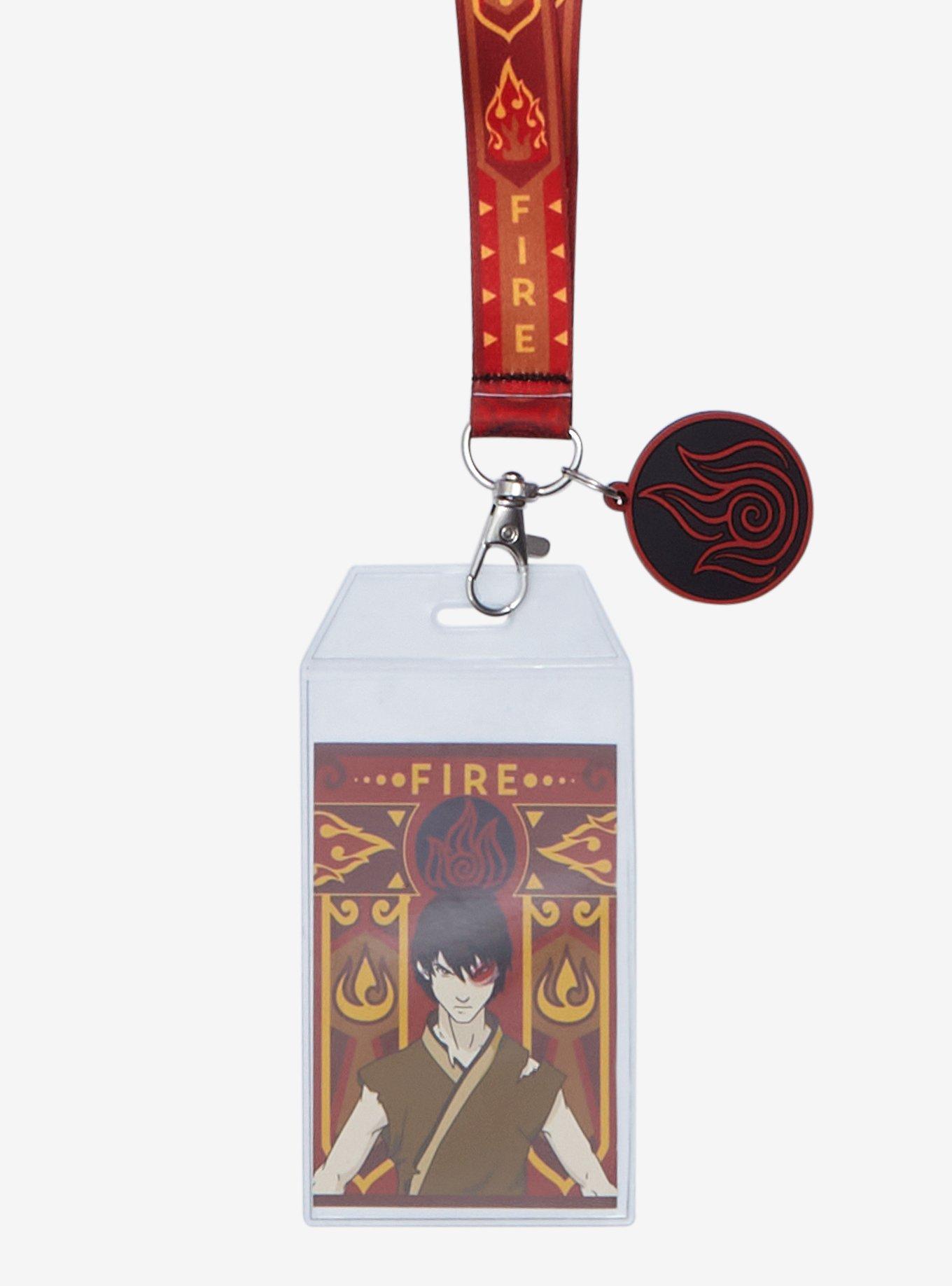 Avatar: The Last Airbender Fire Lanyard - BoxLunch Exclusive, , alternate