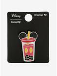 Loungefly Disney Mickey Mouse Boba Cup Enamel Pin - BoxLunch Exclusive, , alternate