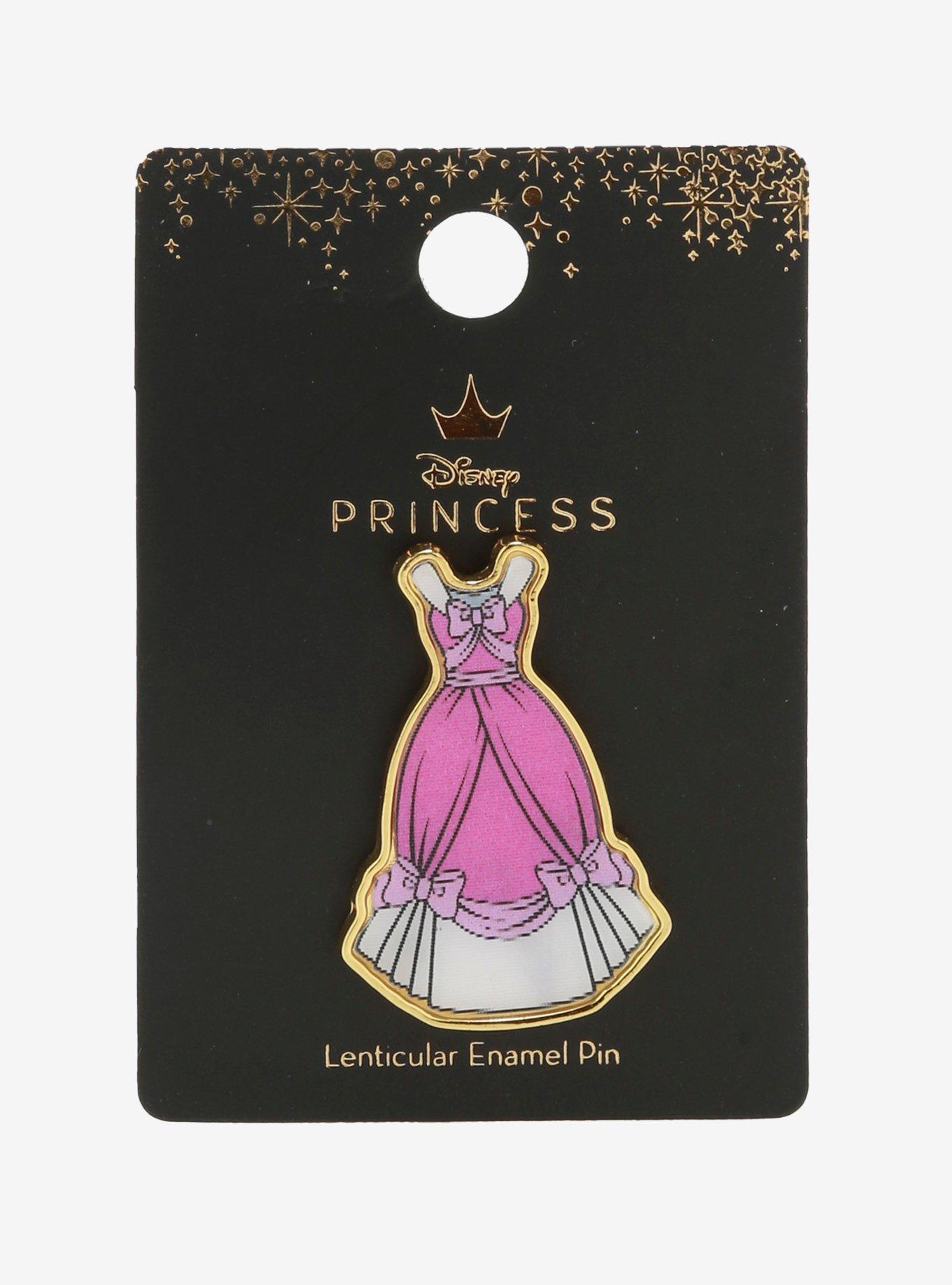 Loungefly Disney Cinderella Dress Lenticular Enamel Pin - BoxLunch Exclusive, , alternate