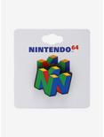 Nintendo 64 Logo Enamel Pin - BoxLunch Exclusive, , alternate