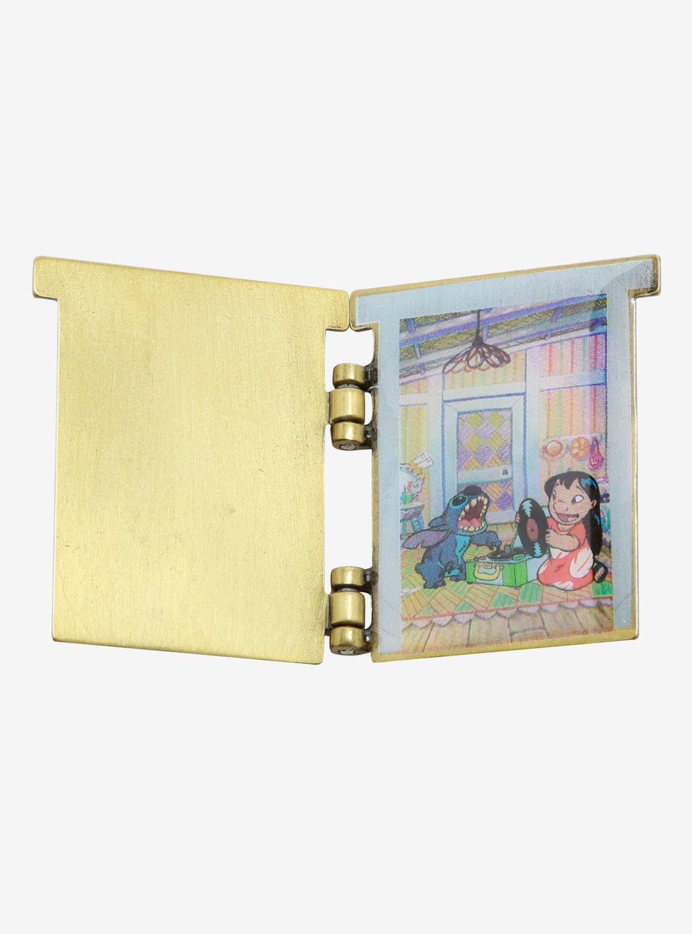 Loungefly Disney Lilo & Stitch Door Hinged Enamel Pin - BoxLunch Exclusive, , alternate